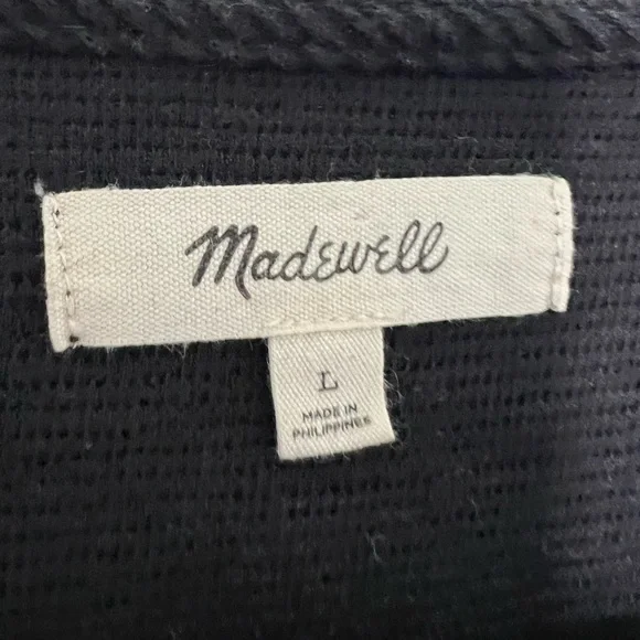 Madewell | Black puff sleeve Knit dress - Picture 4 of 4